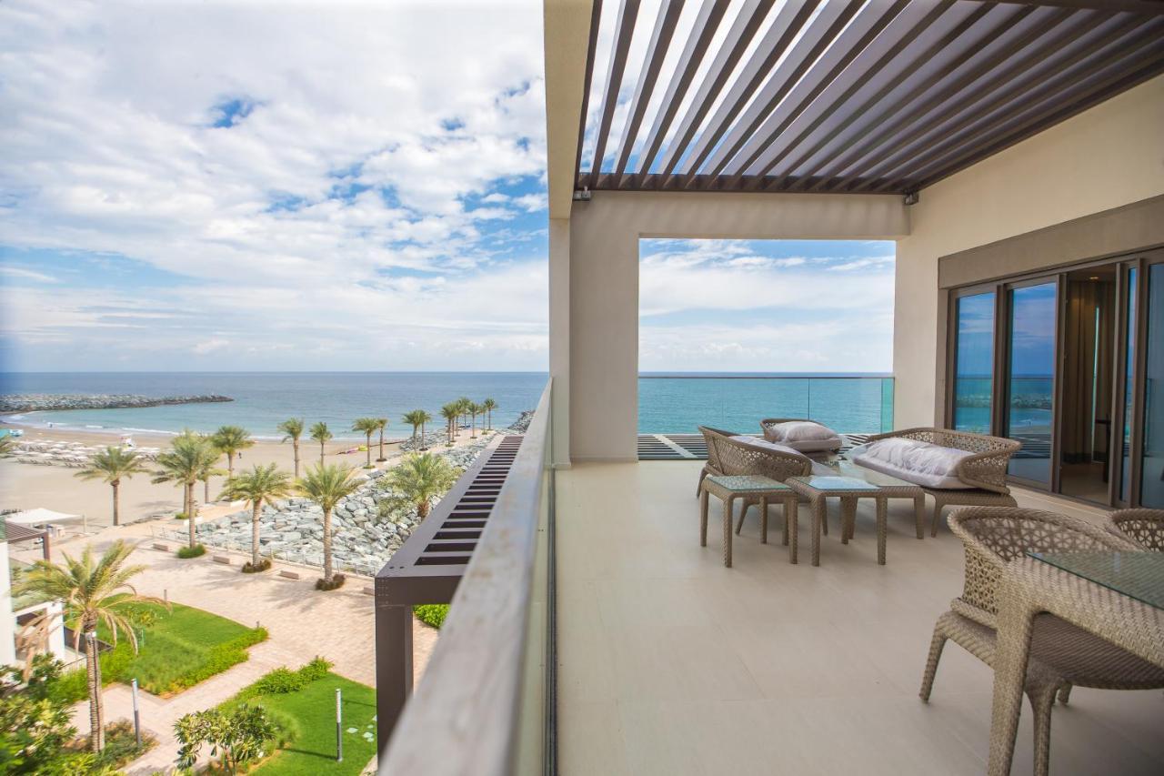 Al Aqah Luxury Apartment W/ Sea Views At Address Residences Fujaira Esterno foto